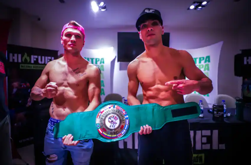 Todo listo para el festival de boxeo en Once Unidos