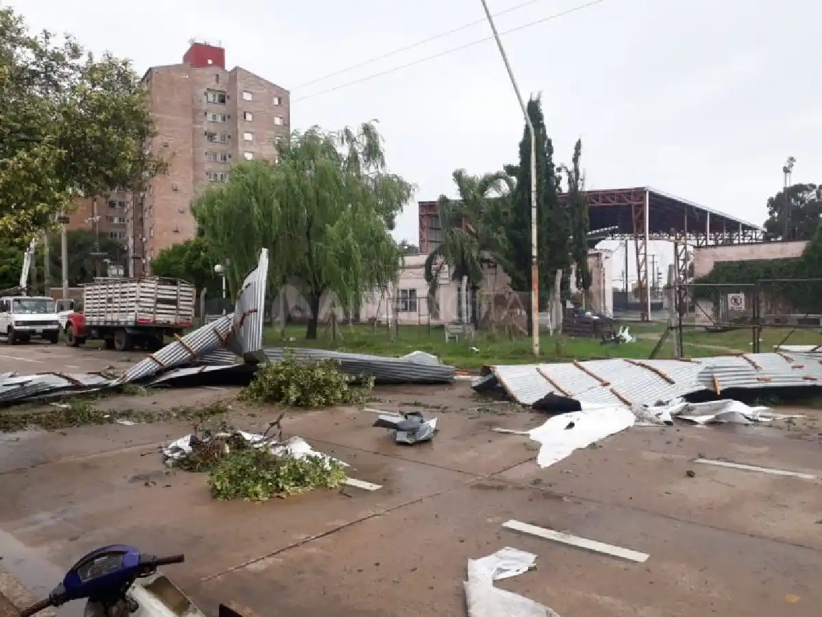 Temporal Millonarias pérdidas para varios clubes de la ciudad a causa del temporal