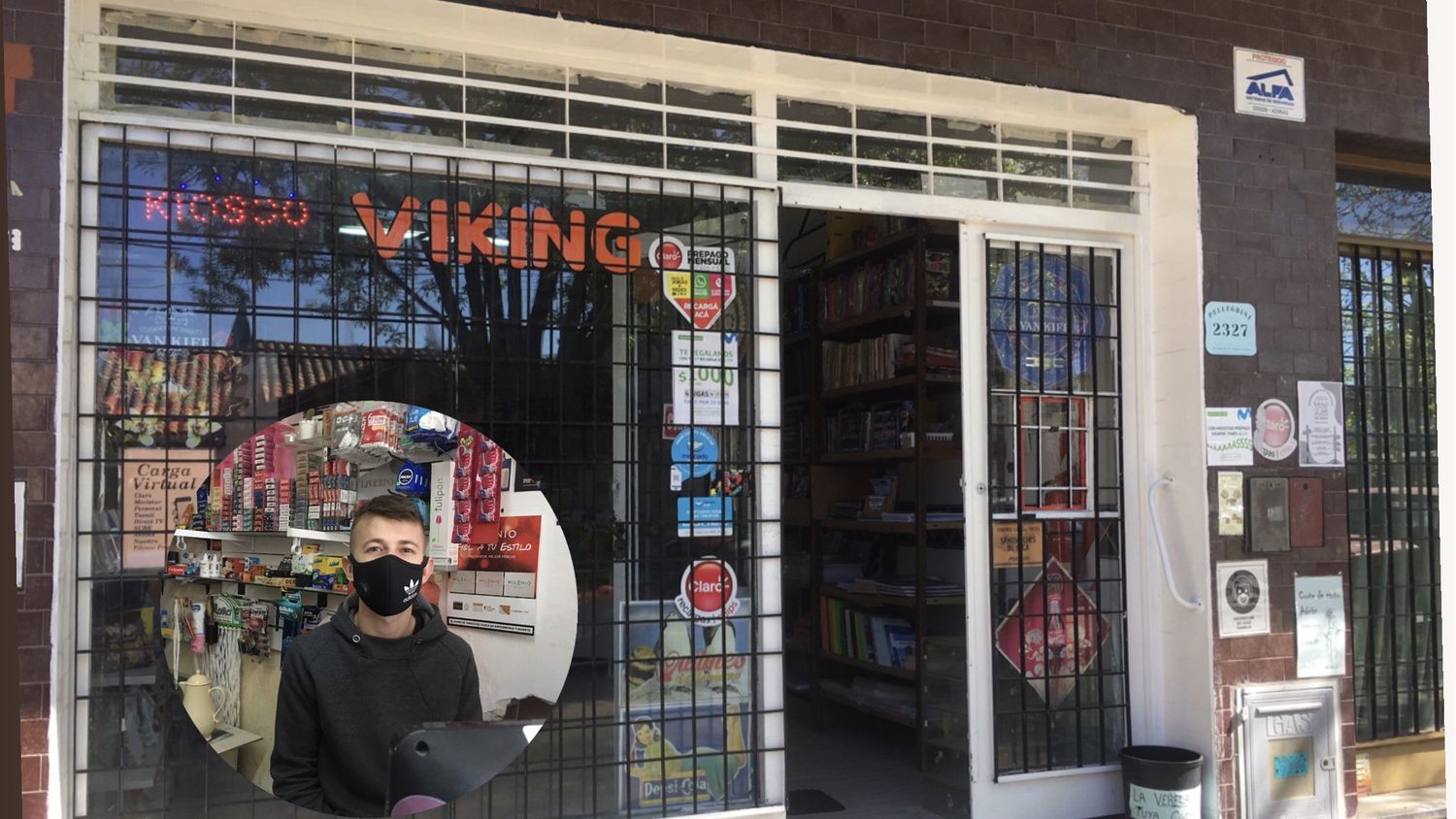 Habló el kiosquero que evitó que lo asaltaran: “Me defendí con una banqueta”