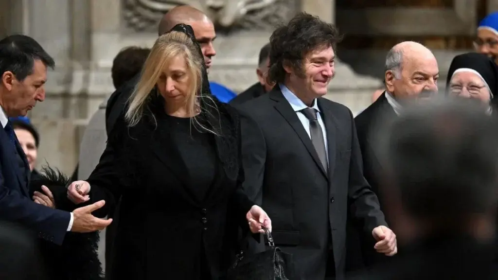 El presidente estará acompañado por su hermana Karina Milei.