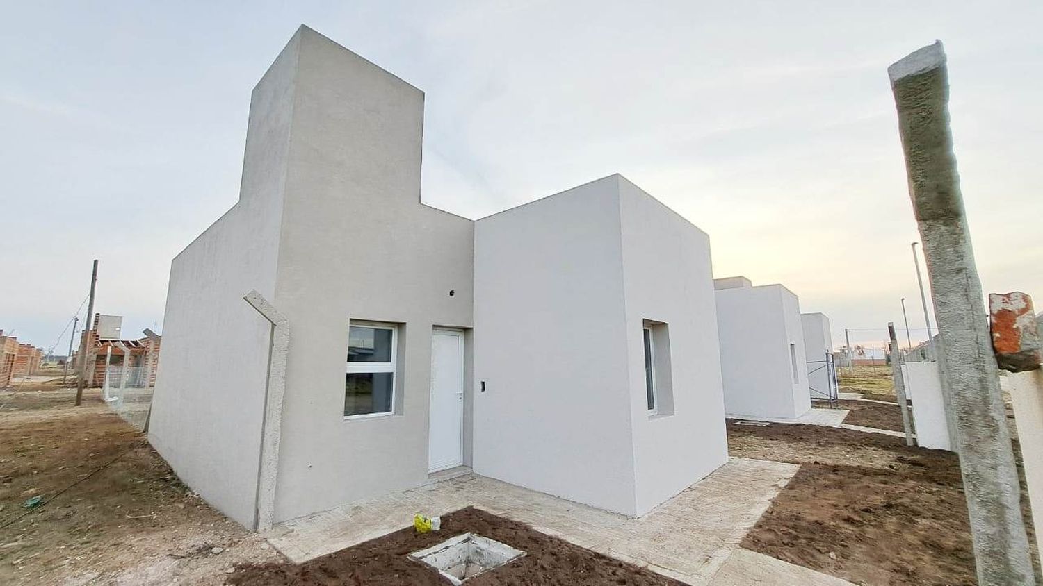 Construcción de 10 viviendas en la Ciudad de Lobería
