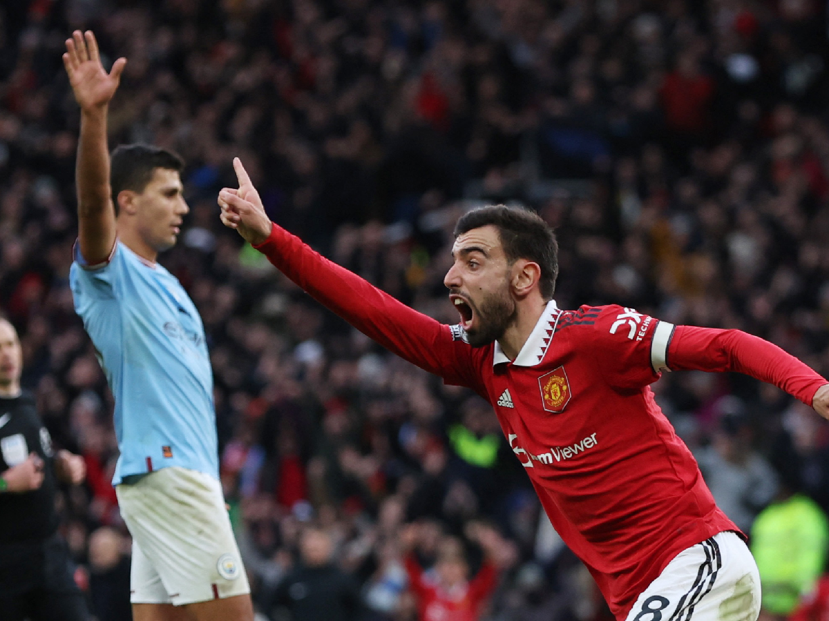 El clásico de Manchester fue para el United