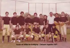 Asociación Gualeguayense de Softbol y el título argentino.