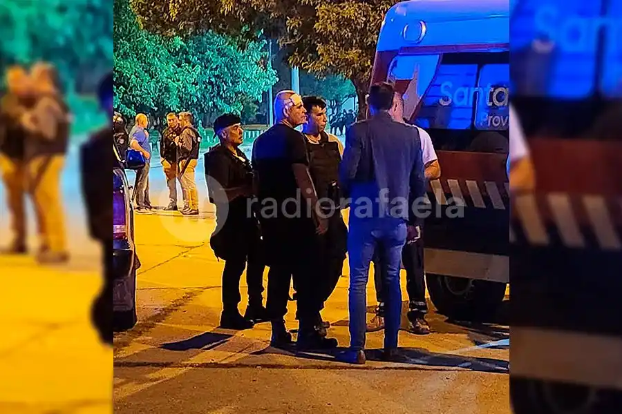 Altos mandos de la URV, junto al secretario de Prevención en Seguridad reunidos tras los disturbios.