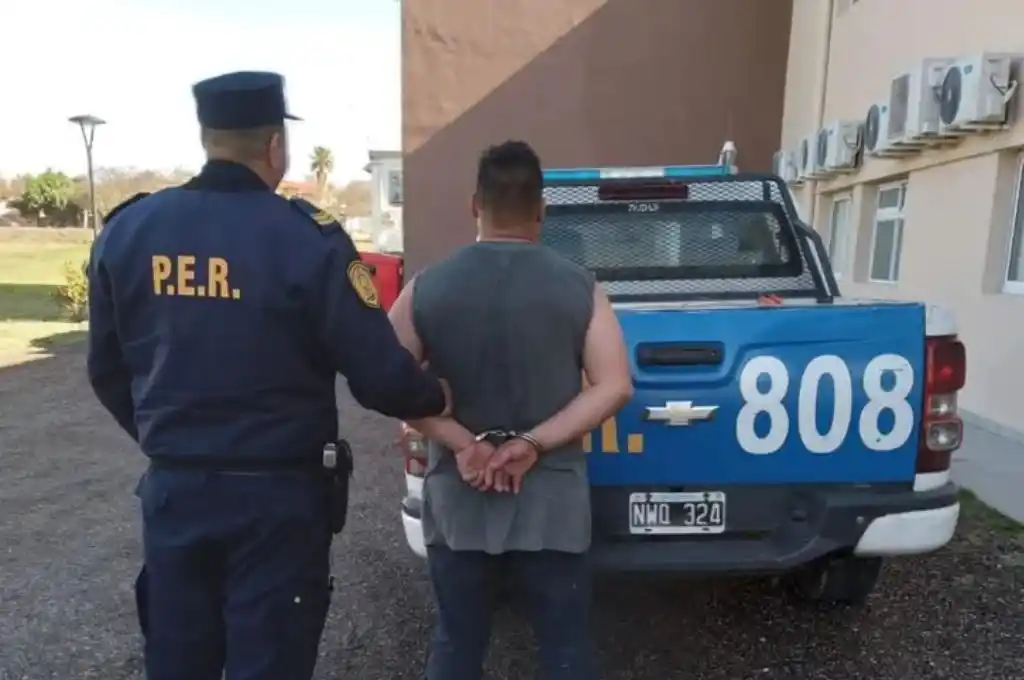 Paraná: amenazó a sus padres con un machete y terminó detenido