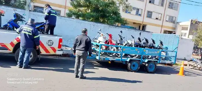 La Central de Tránsito  intensifica los operativos de control en la vía pública