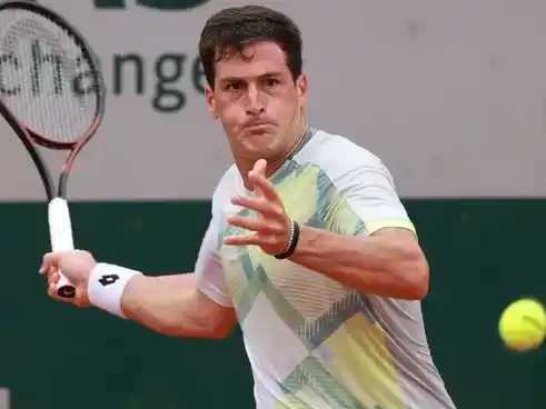 Triunfazo de Federico Gómez en su debut en Roland Garros