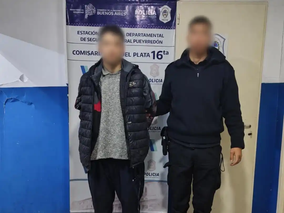 Violencia de género: el hombre de 26 años fue detenido tras ser acusado de amenazar con un machete y agredir físicamente a una mujer en una vivienda del barrio sur de Mar del Plata.