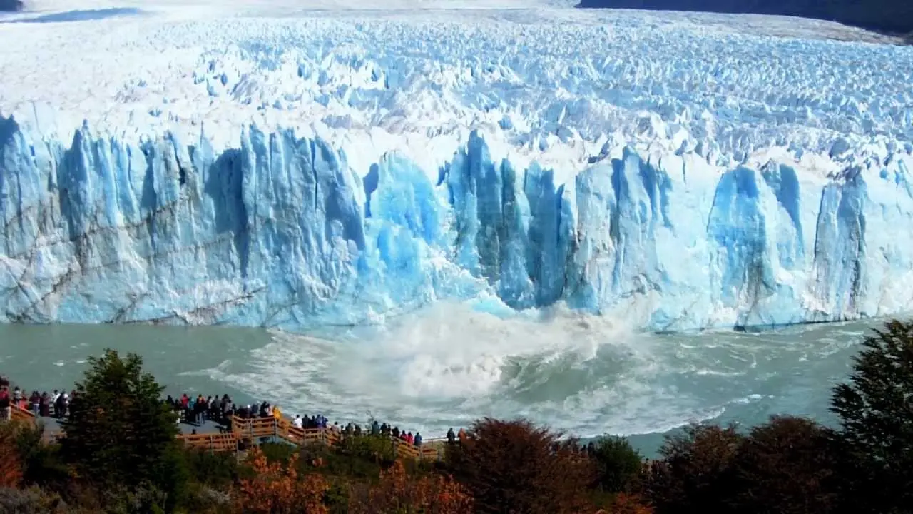 Desprendimiento en el Perito Moreno