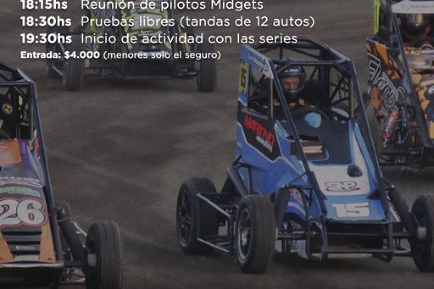 Los Midgets del Litoral corren la 7° en Vila 