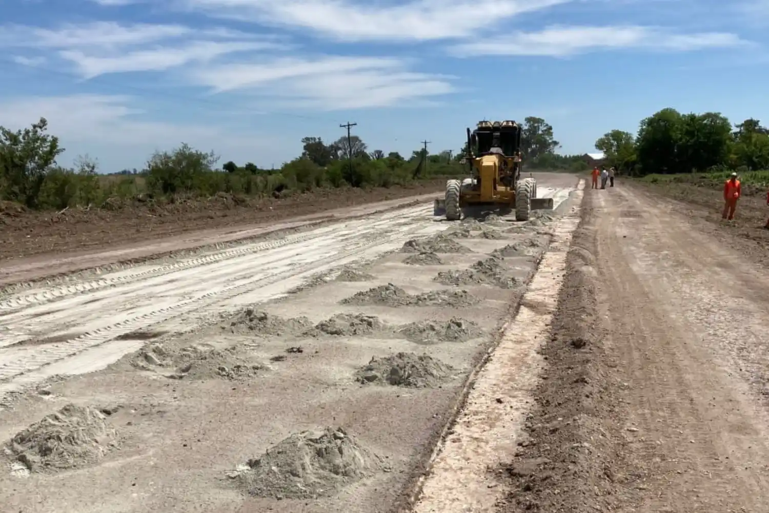 Comenzaron trabajos de repavimentación en el acceso a Don Cristobal