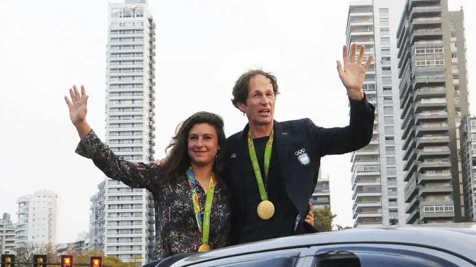 Santiago Lange: "Ser abanderado es un premio a la trayectoria"