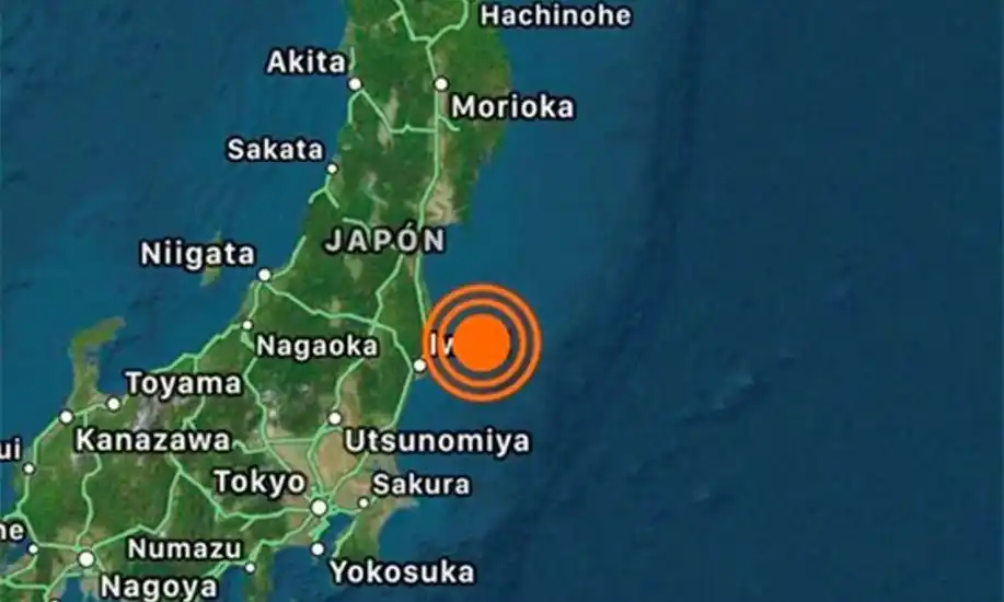 Terremoto de 6,8 grados y alerta de tsunami en Japón