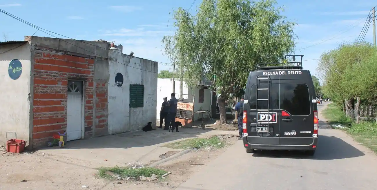Personal policial preservó la escena del suceso a la espera de los peritos de Criminalística.