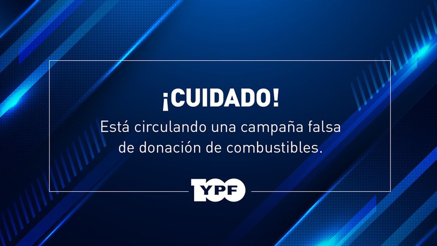YFP advierte sobre falsa campaña de donación de combustibles por la guerra de Ucrania