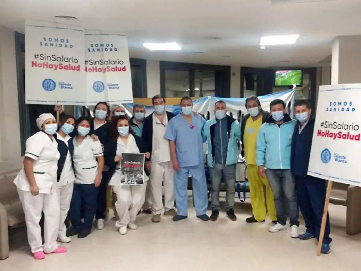 Sanidad logró un acuerdo salarial del 45%