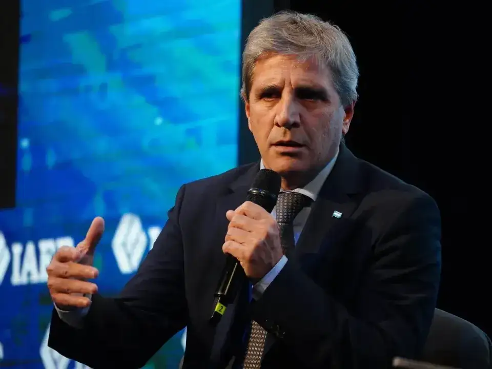 Luis Caputo, ministro de Economía.