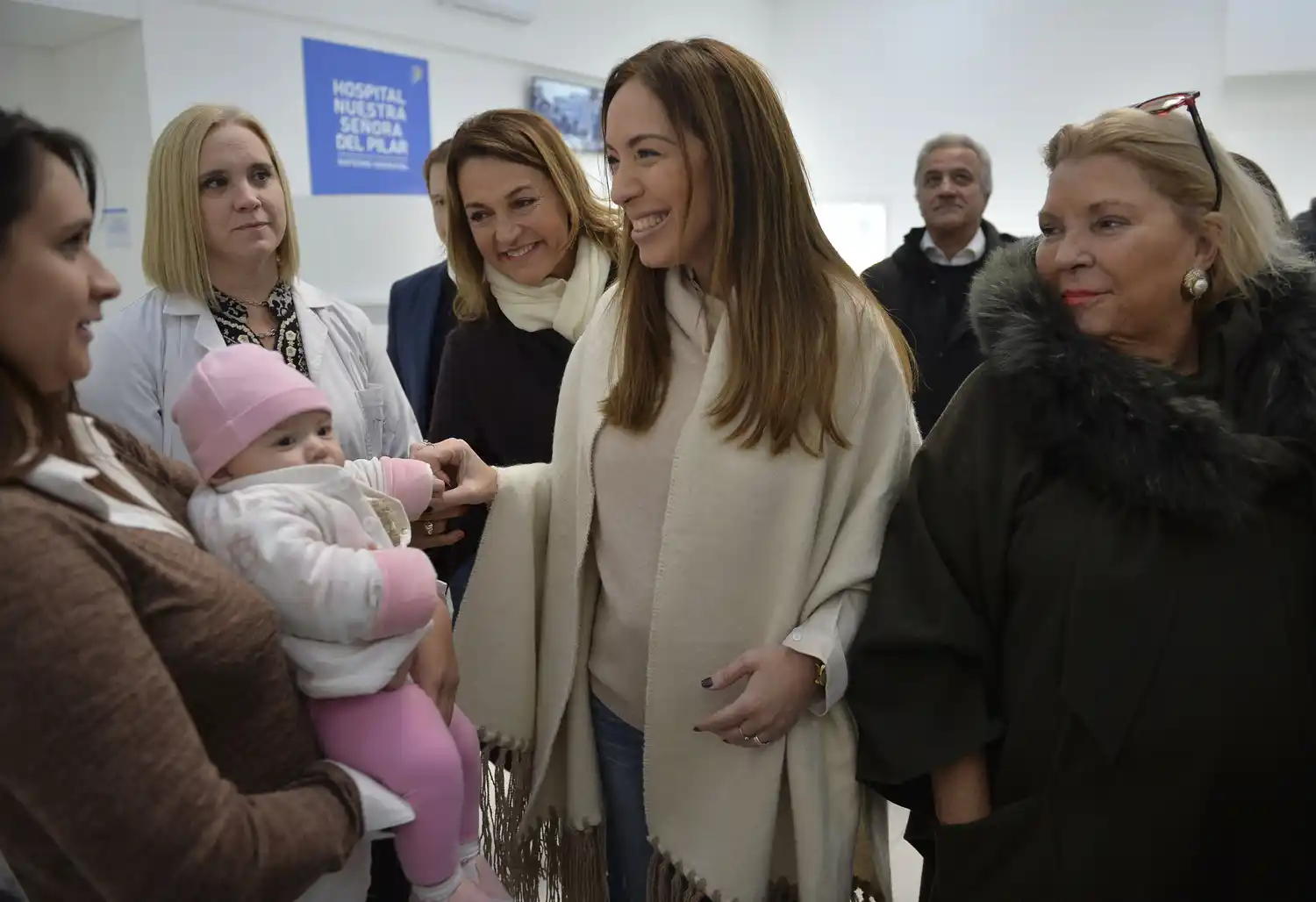 Pilar: Vidal sumó a Lilita Carrió a la campaña