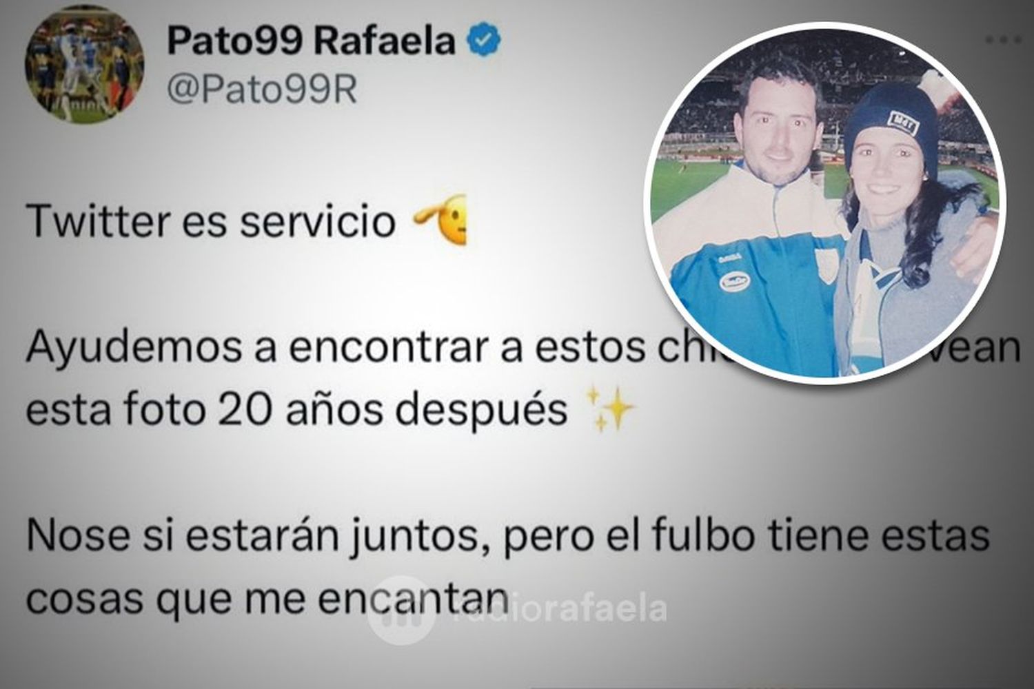 ¡Pato 99 Rafaela lo hizo de nuevo!: Volvió a ser viral gracias a una vieja foto