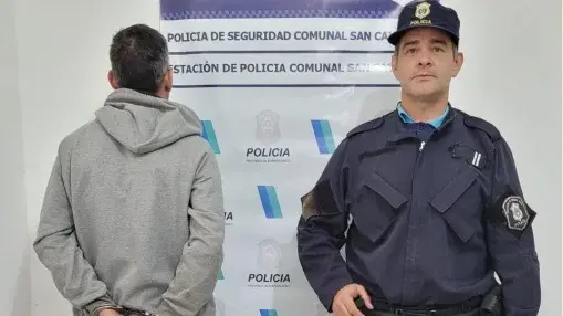 San Cayetano: detuvieron a un hombre que incumplió el arresto domiciliario