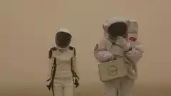 El campamento hecho por China para emular Marte en la Tierra