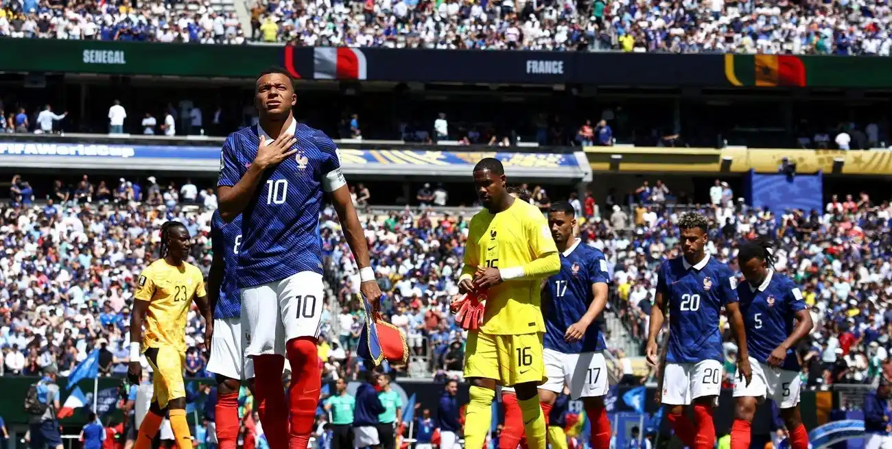 Mbappé prendió el modo Mundial. Foto: Reuters