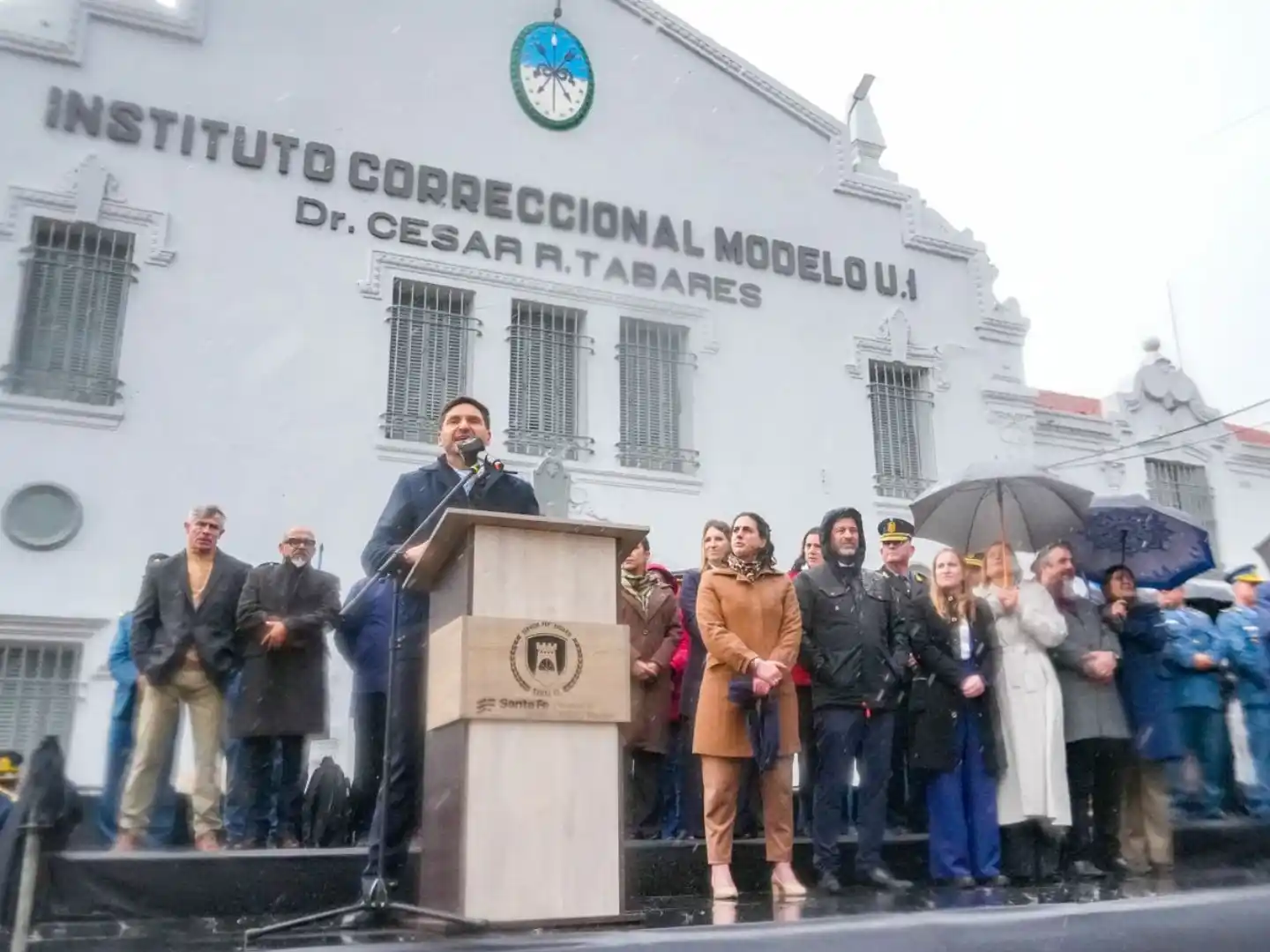 Pullaro encabezó el acto por el Día del Agente Penitenciario en Coronda y le agradeció al personal