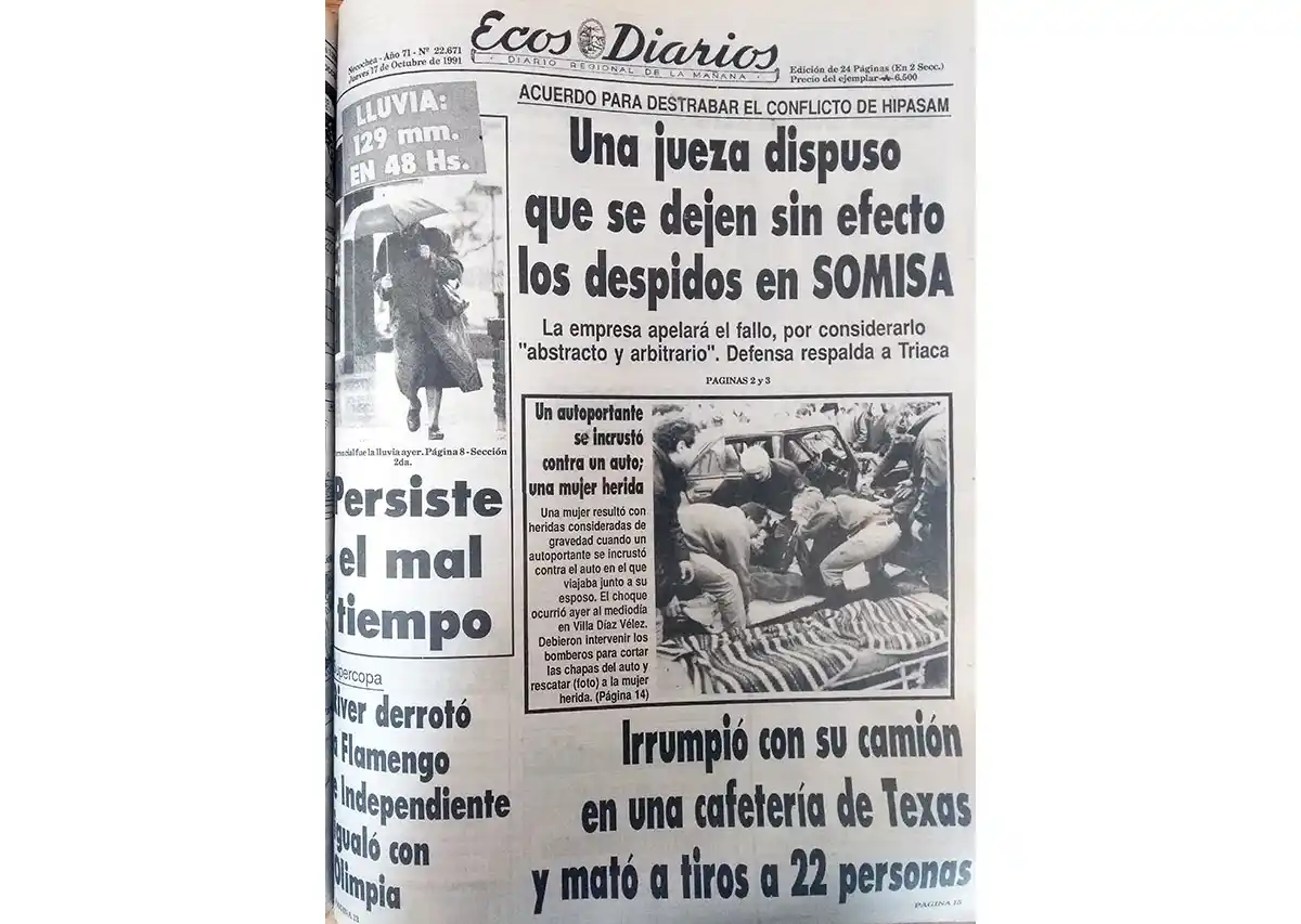 Jueves 17 de Octubre de 1991