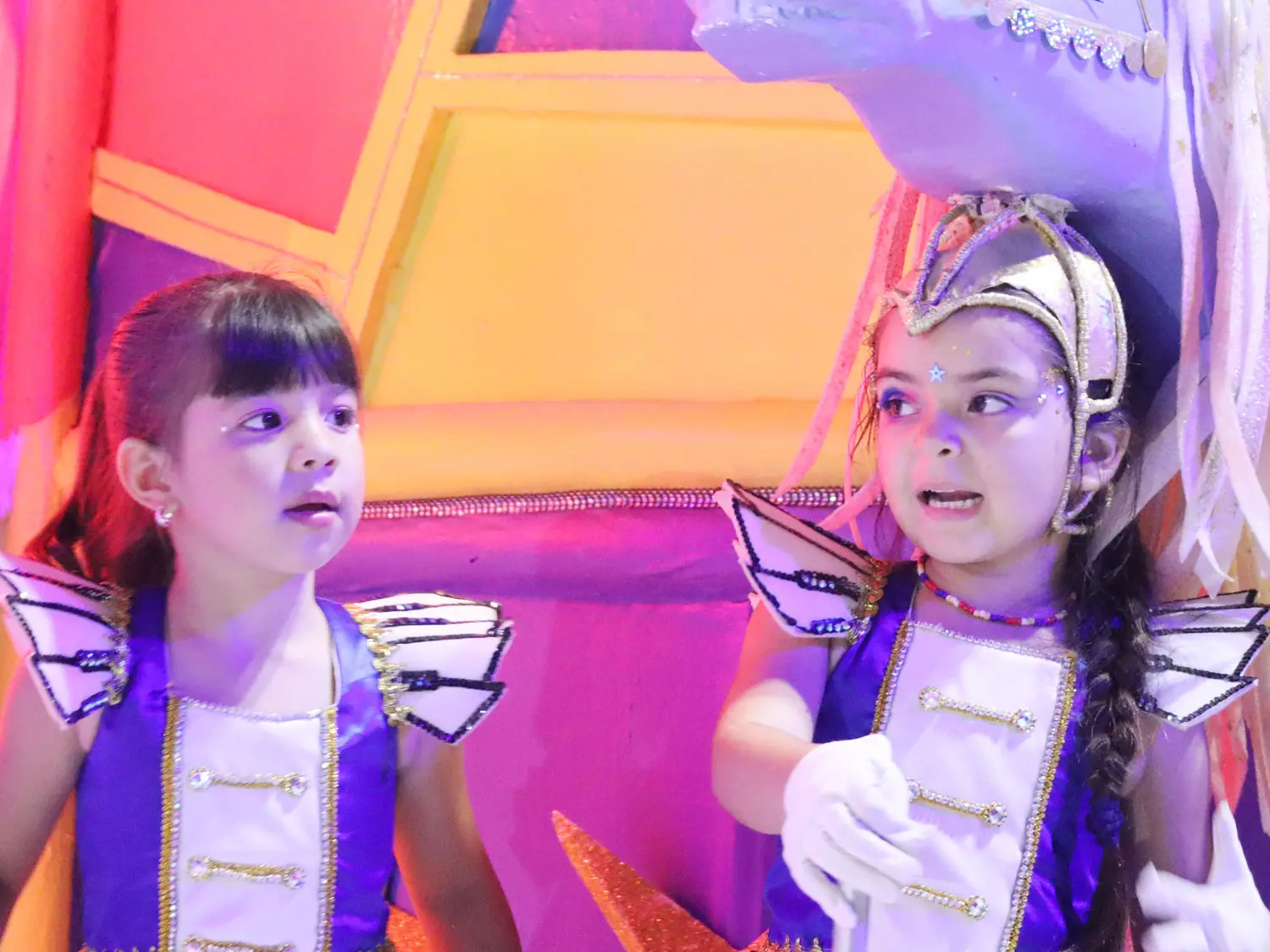 La alegría infantil en el Carnaval de Concordia