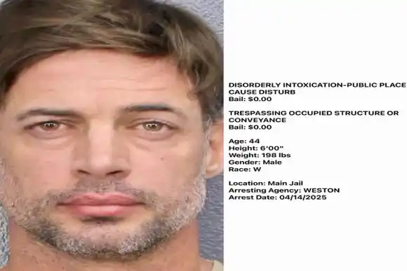 Por intoxicación y pare de contar: arrestan al actor de telenovelas WILLIAM LEVY