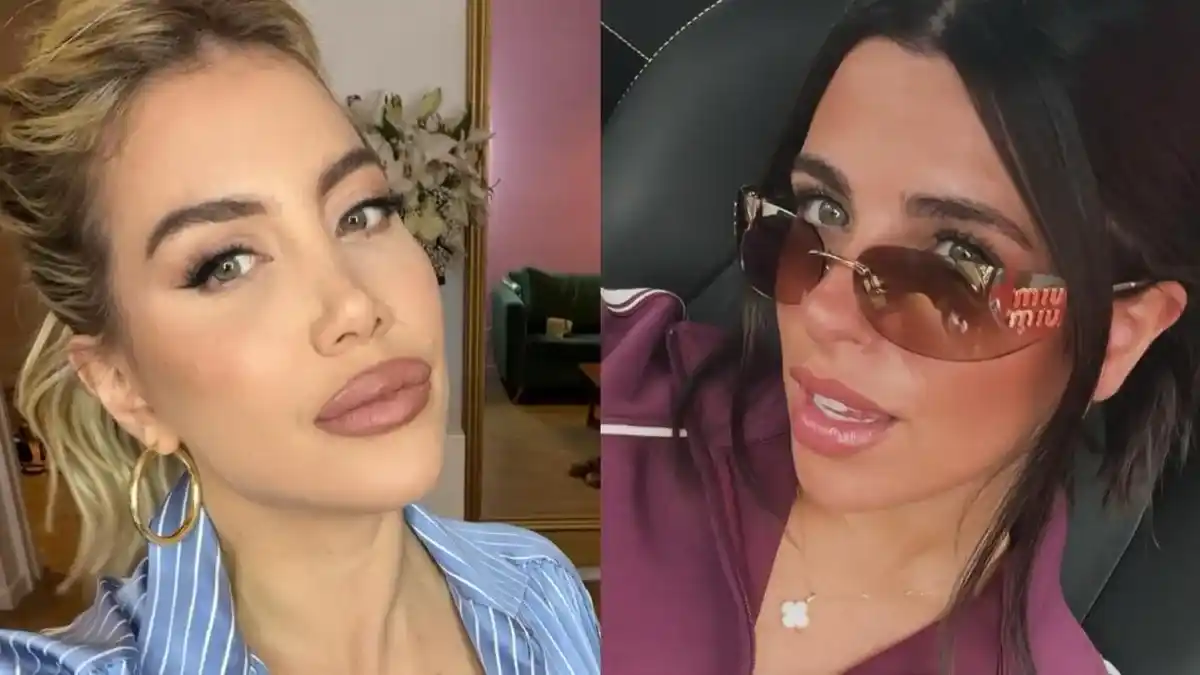 Wanda Nara y Valentina Cervantes.