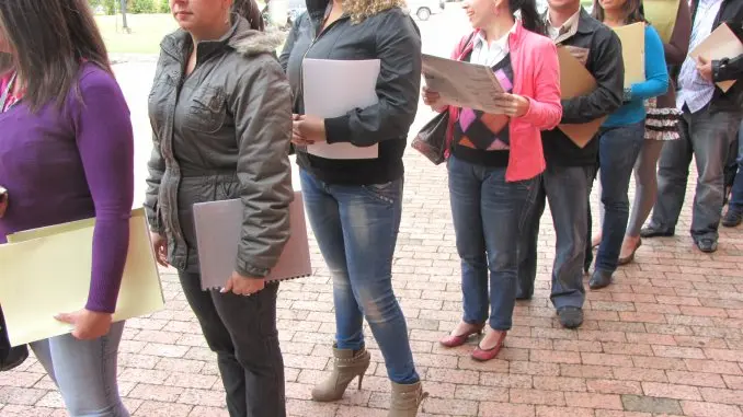 Cayó 1,4% el empleo en el tercer trimestre de 2016