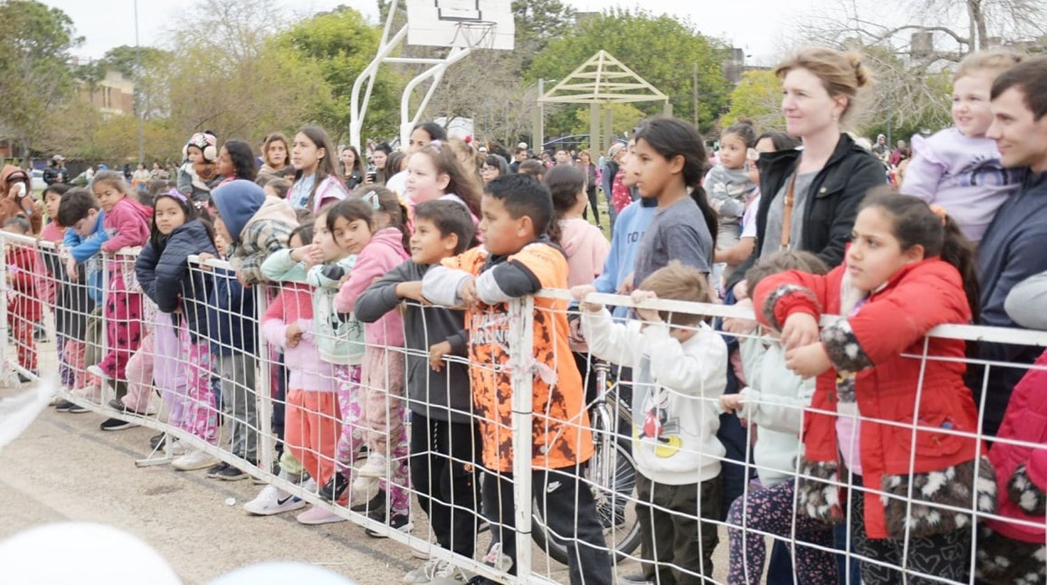 El “Mes del Niño”: Diversión y sorteos al barrio La Bianca