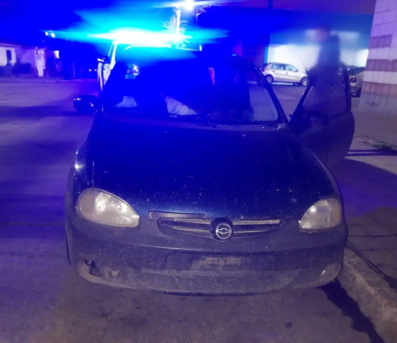 El auto había sido robado hace cuatro días