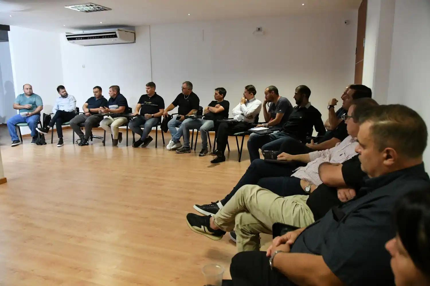 Reunión consejo pastoral con el municipio