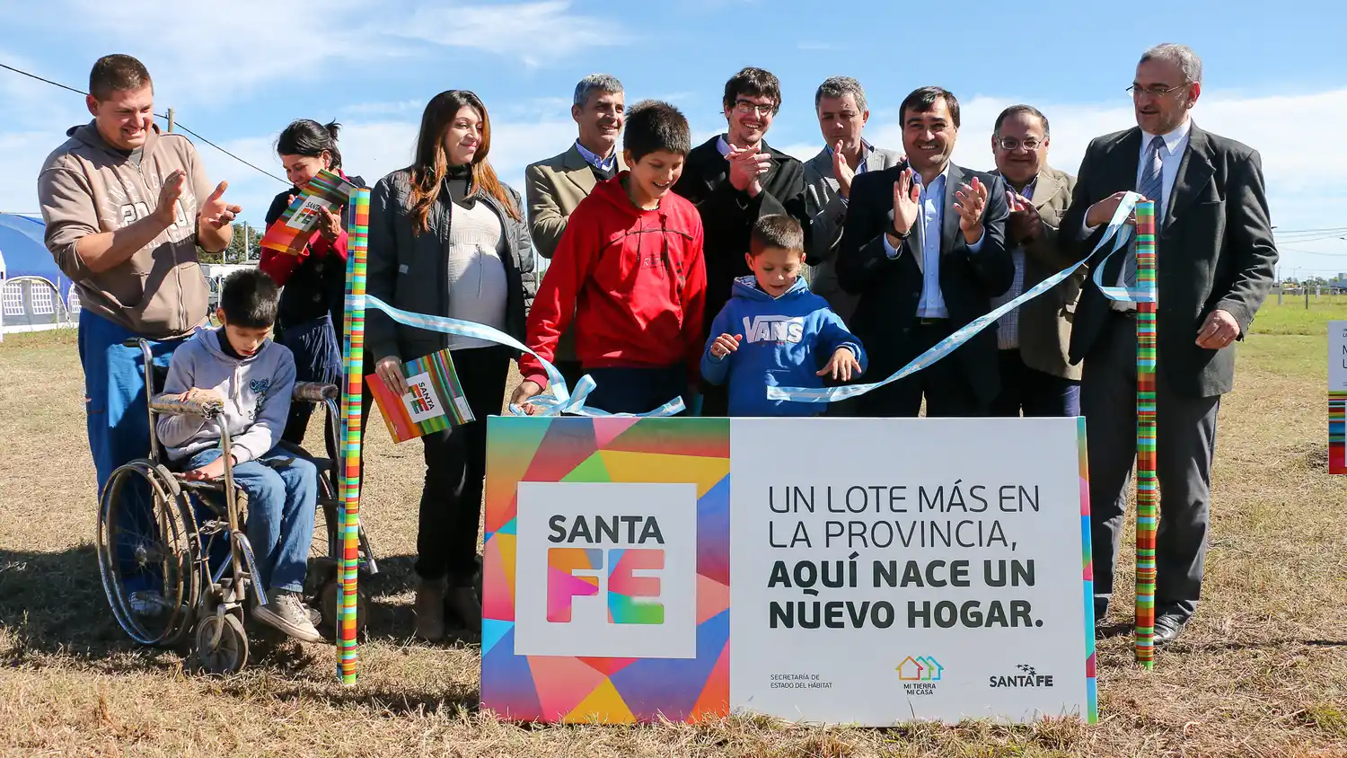 Mi Tierra, Mi Casa: Se entregaron 105 lotes en Rafaela