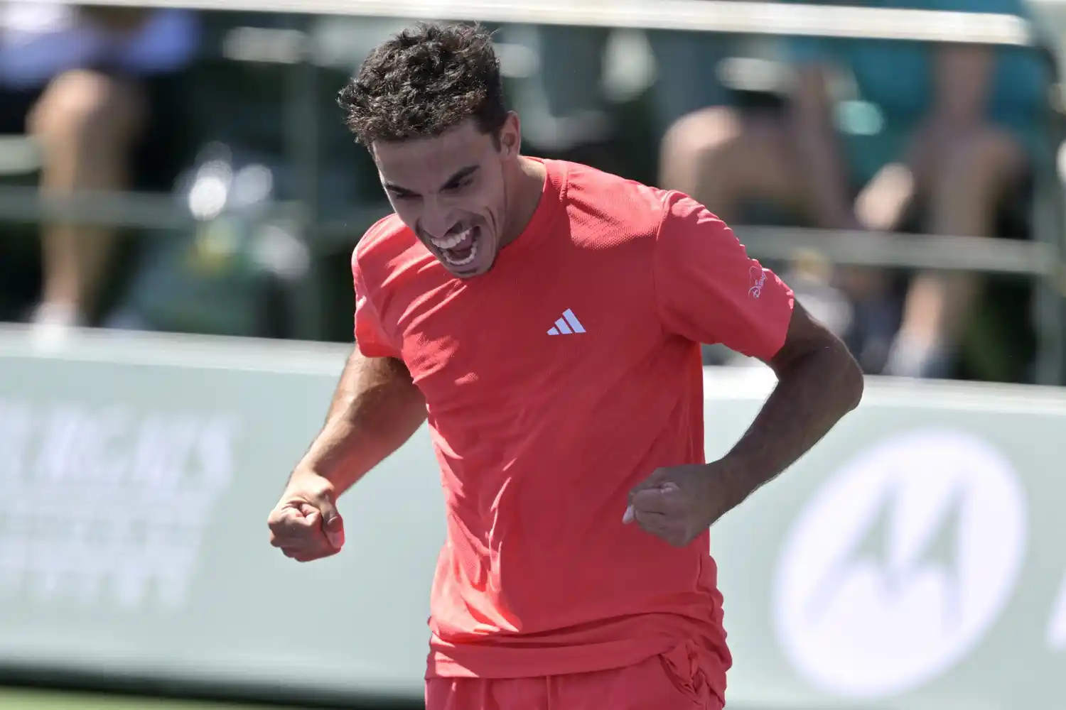 Buscará gritar nuevamente. Francisco Cerúndolo se siente bien en Miami y buscará dar el batacazo ante Tommy Paul