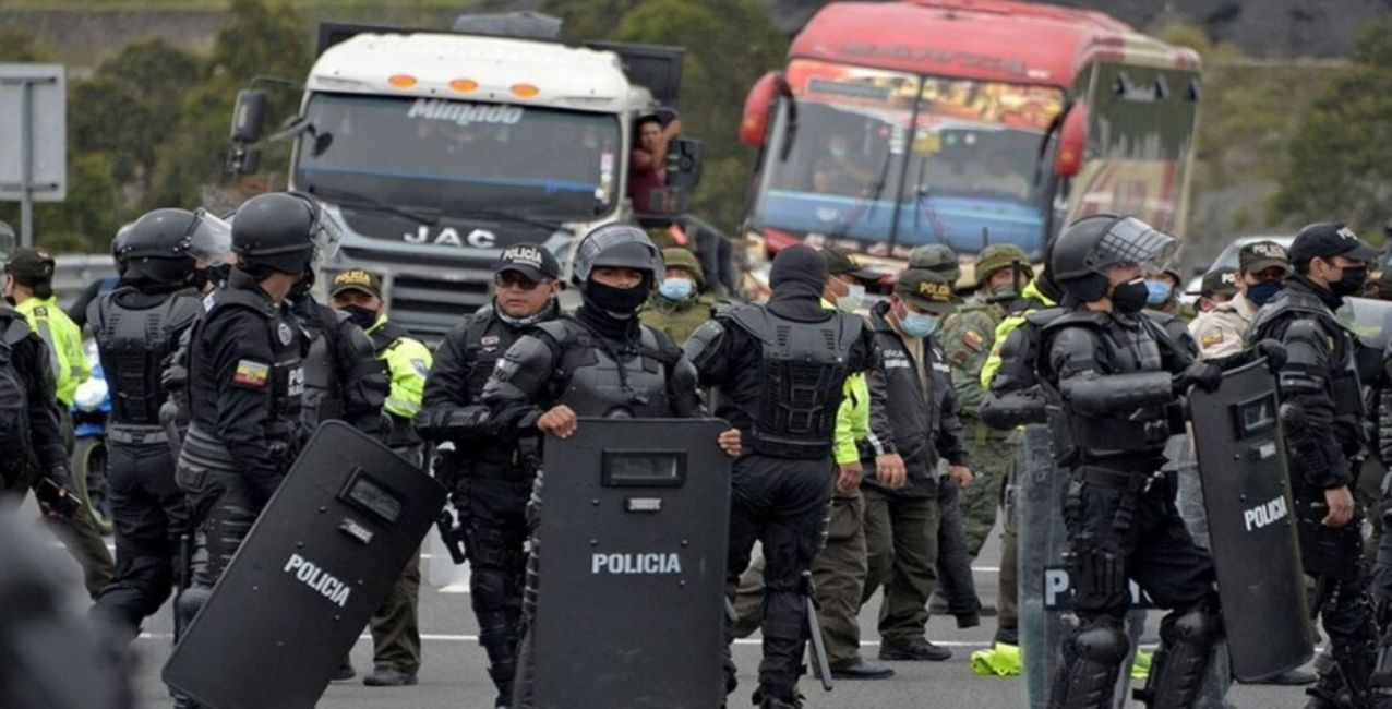 Ecuador: piquetes, represión y al menos 37 detenidos durante las protestas