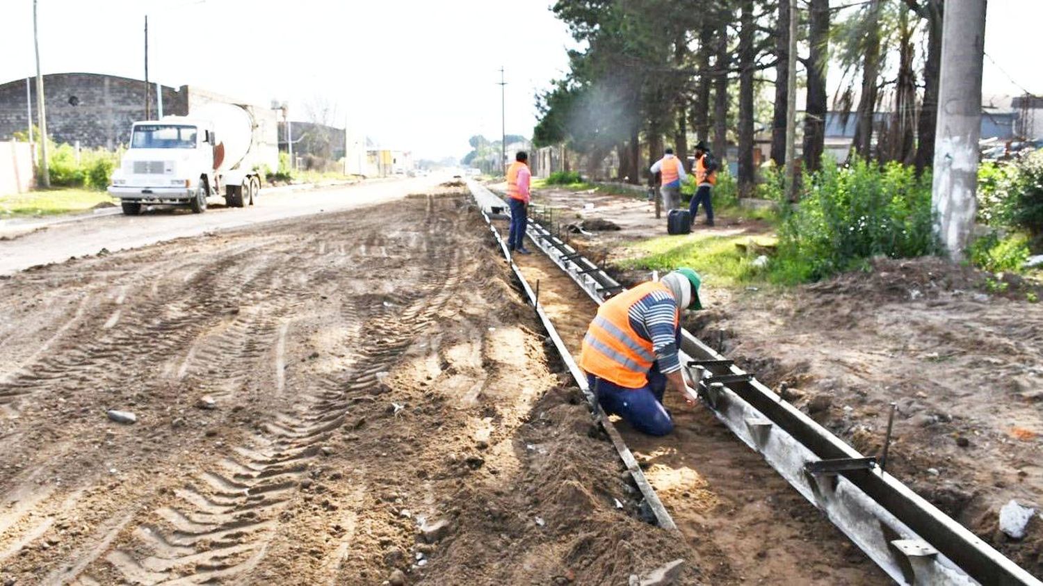 Avanza el plan de mejora de la traza vial de Concordia