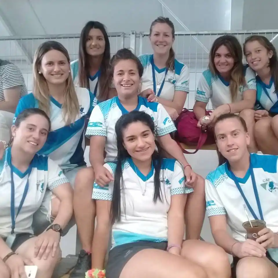 Entrerrianas participando en Chile de la Copa del Mundo de Frontón