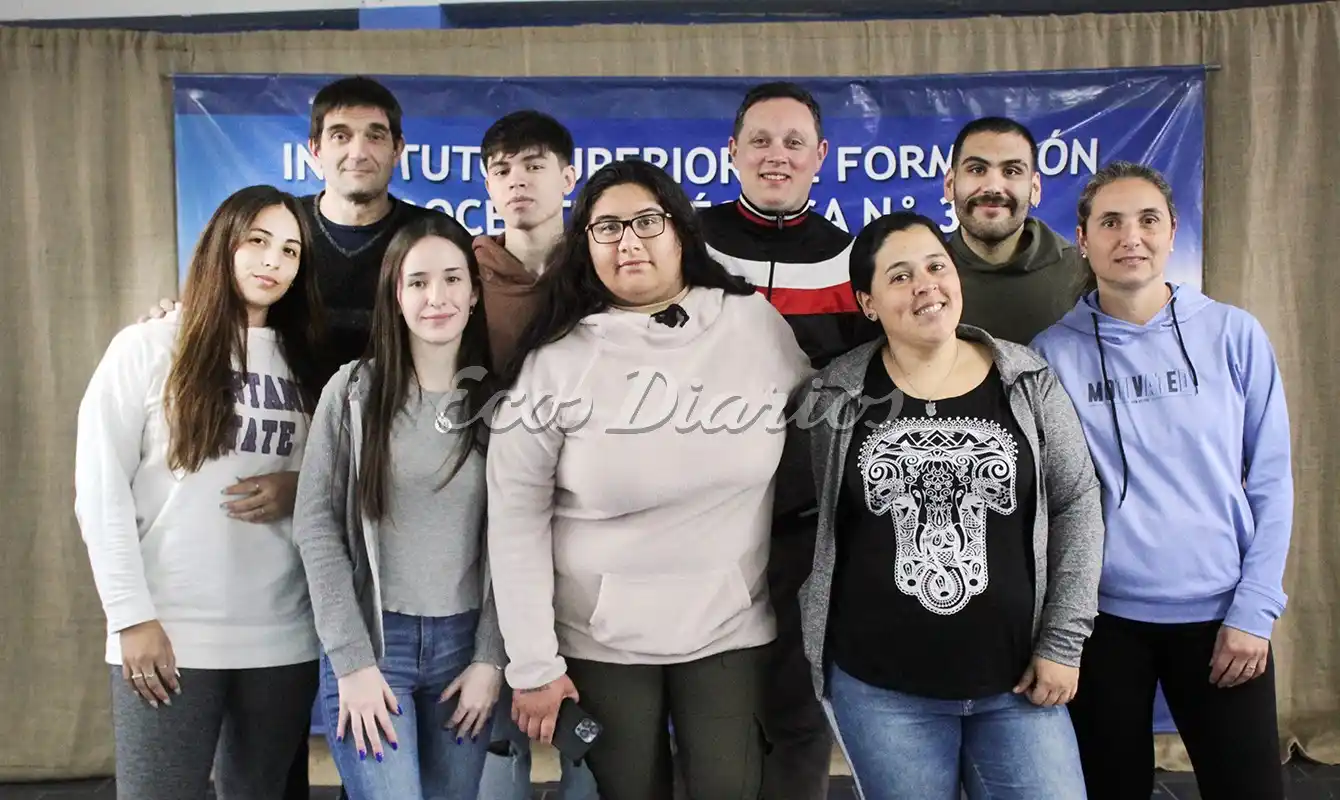 Organizadores. Pertenecen a la carrera de Seguridad e Higiene del Instituto Nª 31