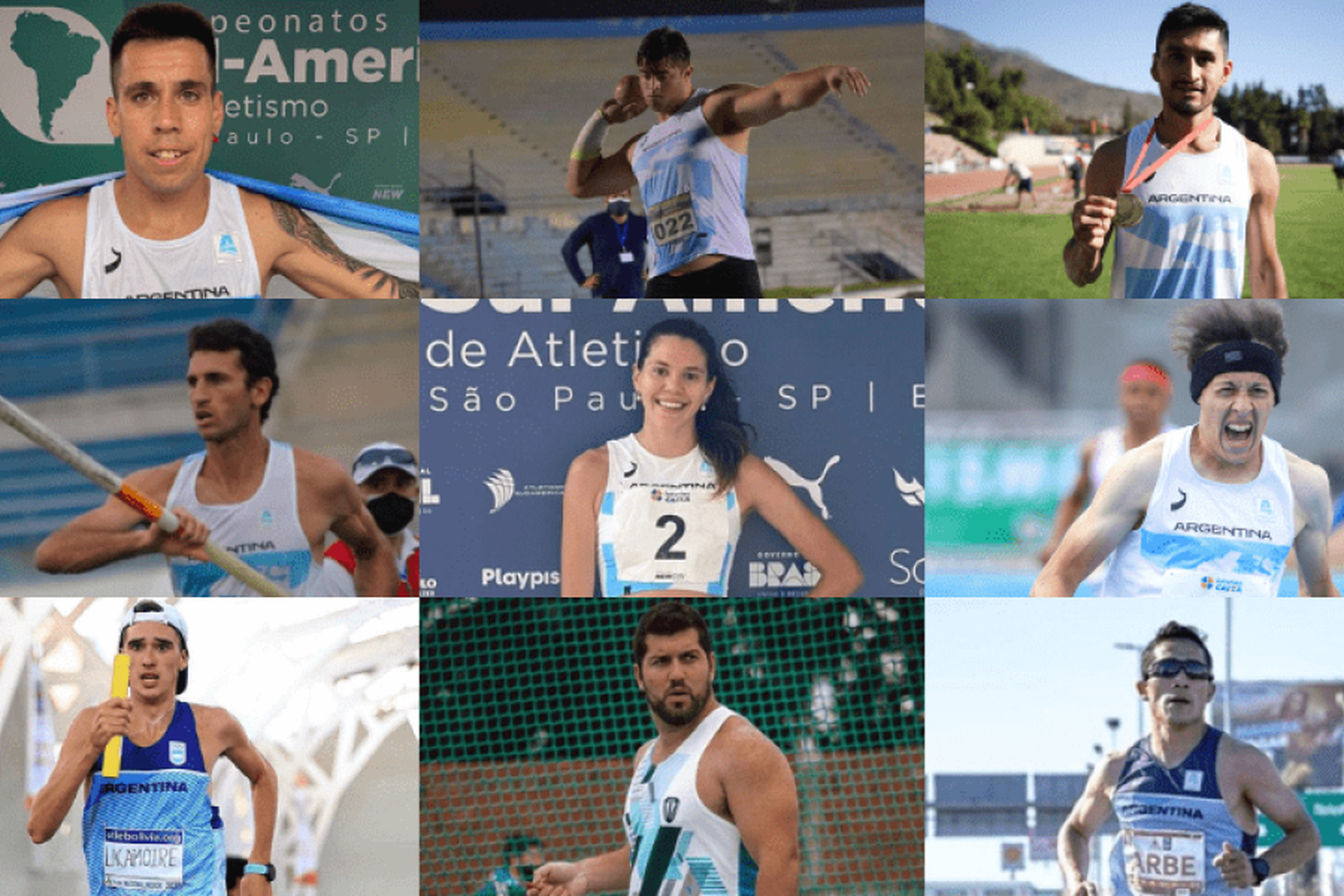 Los atletas argentinos llegaron a Budapest