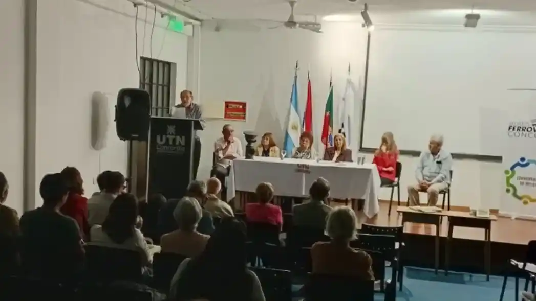 La memoria ferroviaria reunió historias de cuatro países en la UTN Concordia