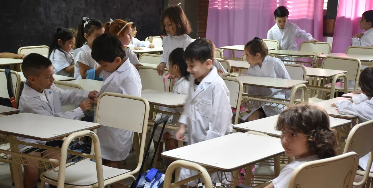 Clases prácticamente normal en la provincia.