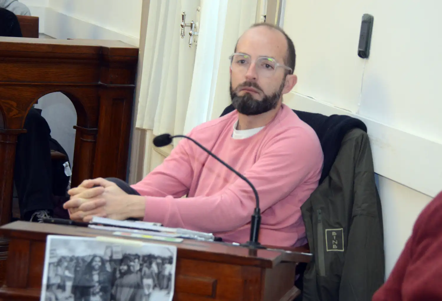El concejal de Unión por la Patria Nicolás Carrillo.