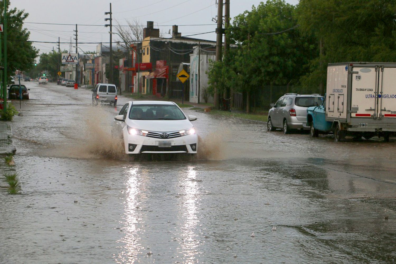 Alerta por tormenta fuerte y granizo en Gualeguaychú: hasta cuándo llueve