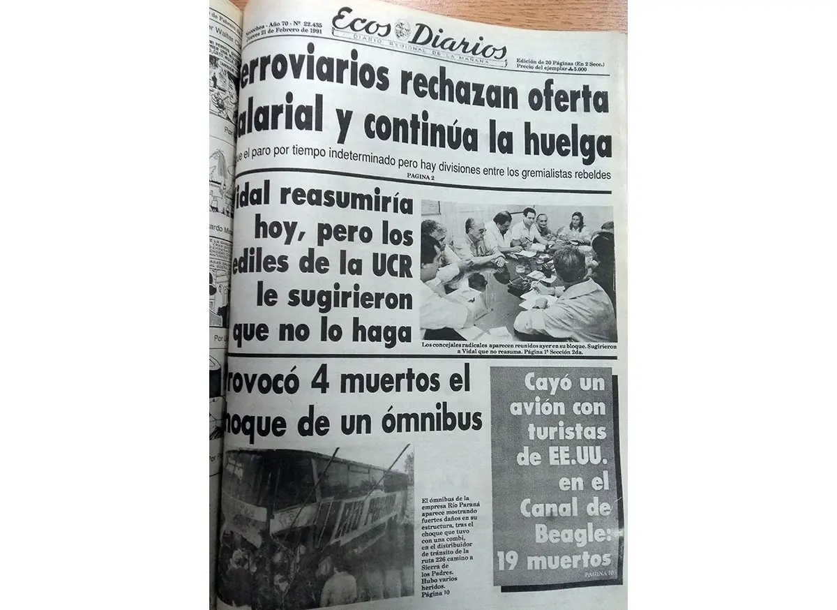 Jueves 21 de febrero de 1991