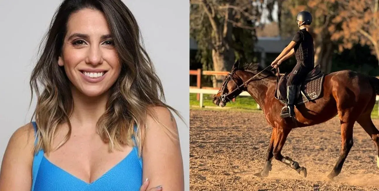 Cinthia Fernández vivió un fuerte susto tras la caída de una de sus hijas durante una clase de equitación