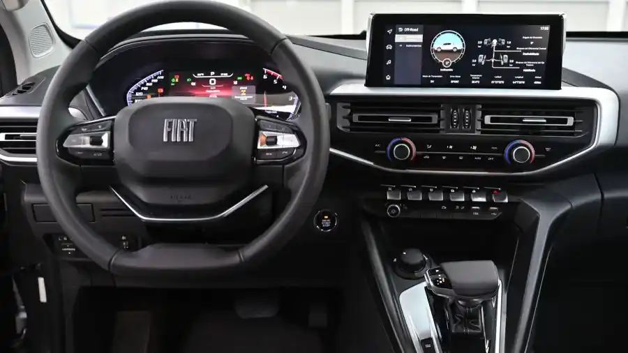 Asi se ve la nueva pick up por dentro