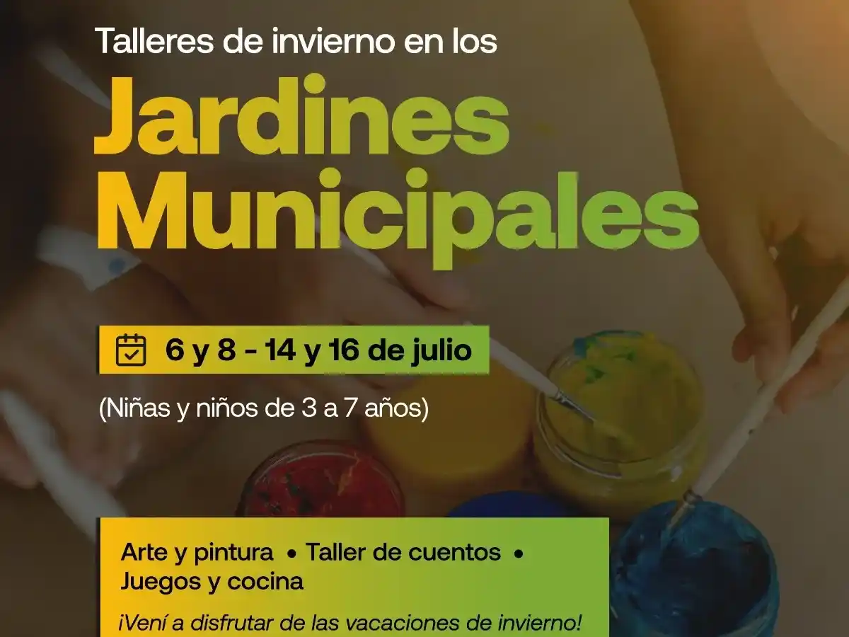 Los jardines municipales ofrecen talleres gratuitos durante las vacaciones de invierno